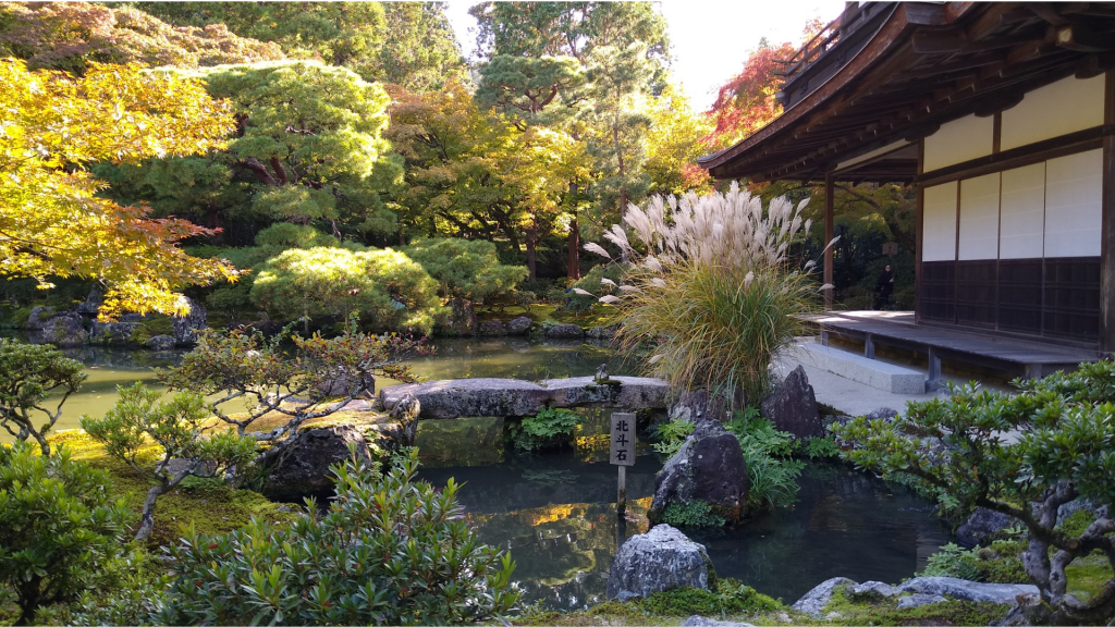 Simetría y Asimetría. Arquitectura y jardines japoneses.